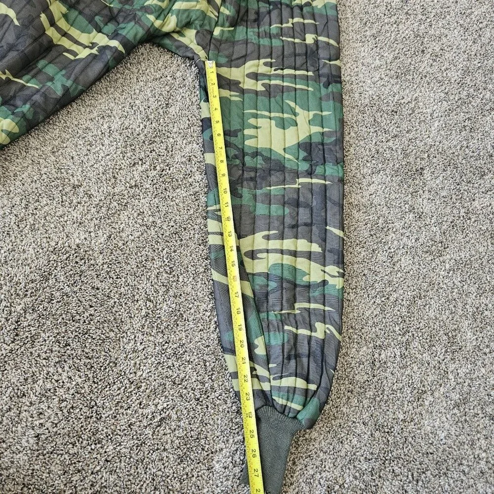 Menx Sports Afield XL CAMO pant base layer hunting hiking outdoors quilted READ - Picture 8 of 10